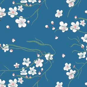 chinoiserie cherry blossom