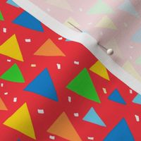 Triangle Celebration Bunting Red 