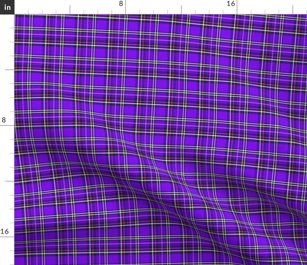 purple tartan plaid 2x2