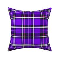 purple tartan plaid 6x6