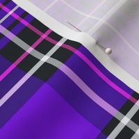 purple tartan plaid 6x6