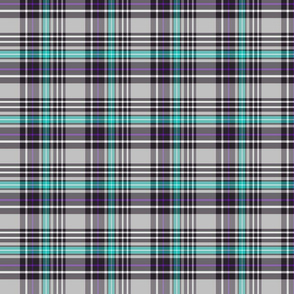 silver tartan plaid 4x4