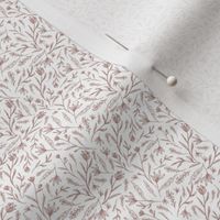 Micro Mauve Floral Confetti