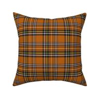 pumpkin tartan plaid 4x4