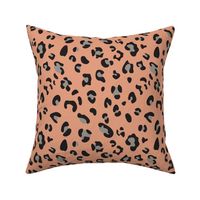 africa africa - leopard print - pink black taupe