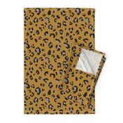 africa africa - leopard print - gold black taupe