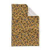 africa africa - leopard print - gold black taupe