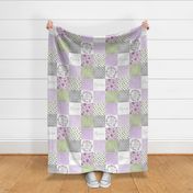 Nana - Wholecloth Cheater Quilt