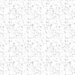 8" Dark Steel Blue Dots White Background