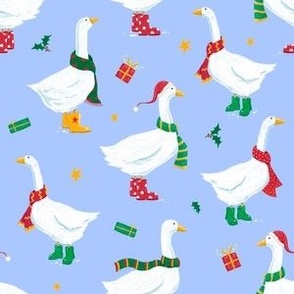Christmas Geese 