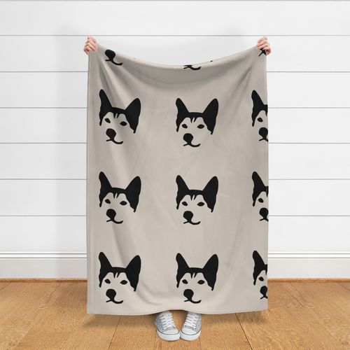 Husky Pillow Panel