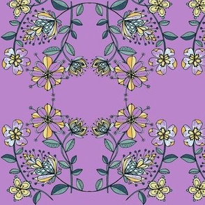 Floral bouquet-lilac