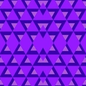 Small Triangular Motif in Purple