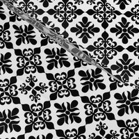 French Black & White Tile - SMl