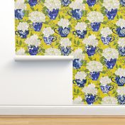 BLUE WILLOW CHINOISERIE YELLOW