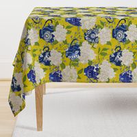 BLUE WILLOW CHINOISERIE YELLOW