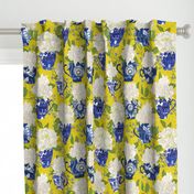 BLUE WILLOW CHINOISERIE YELLOW