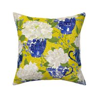 BLUE WILLOW CHINOISERIE YELLOW