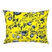 Yellow &  Blue Chinoiserie