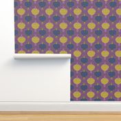 romano ikat2 purple blue gold