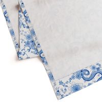 Chinoiserie blue dragons