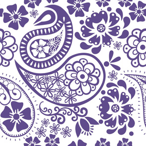 Paisley Ultraviolet Jumbo