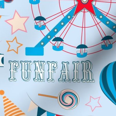 Fun Fair (Pale Blue)