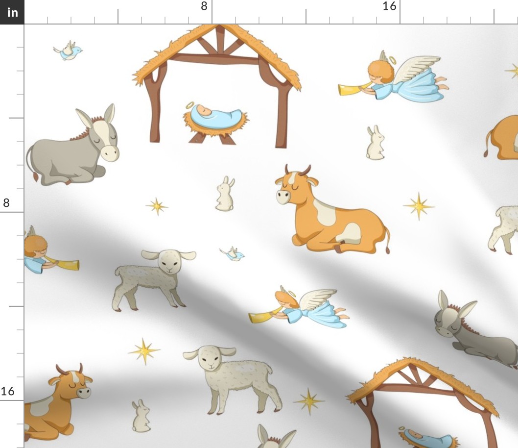 Christmas Nativity Pattern