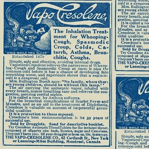 Medical Quackery: Vapo Cresolene advertisement