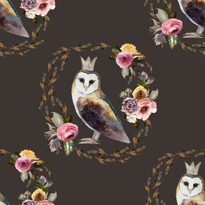 8" Cambridge Owl Brown
