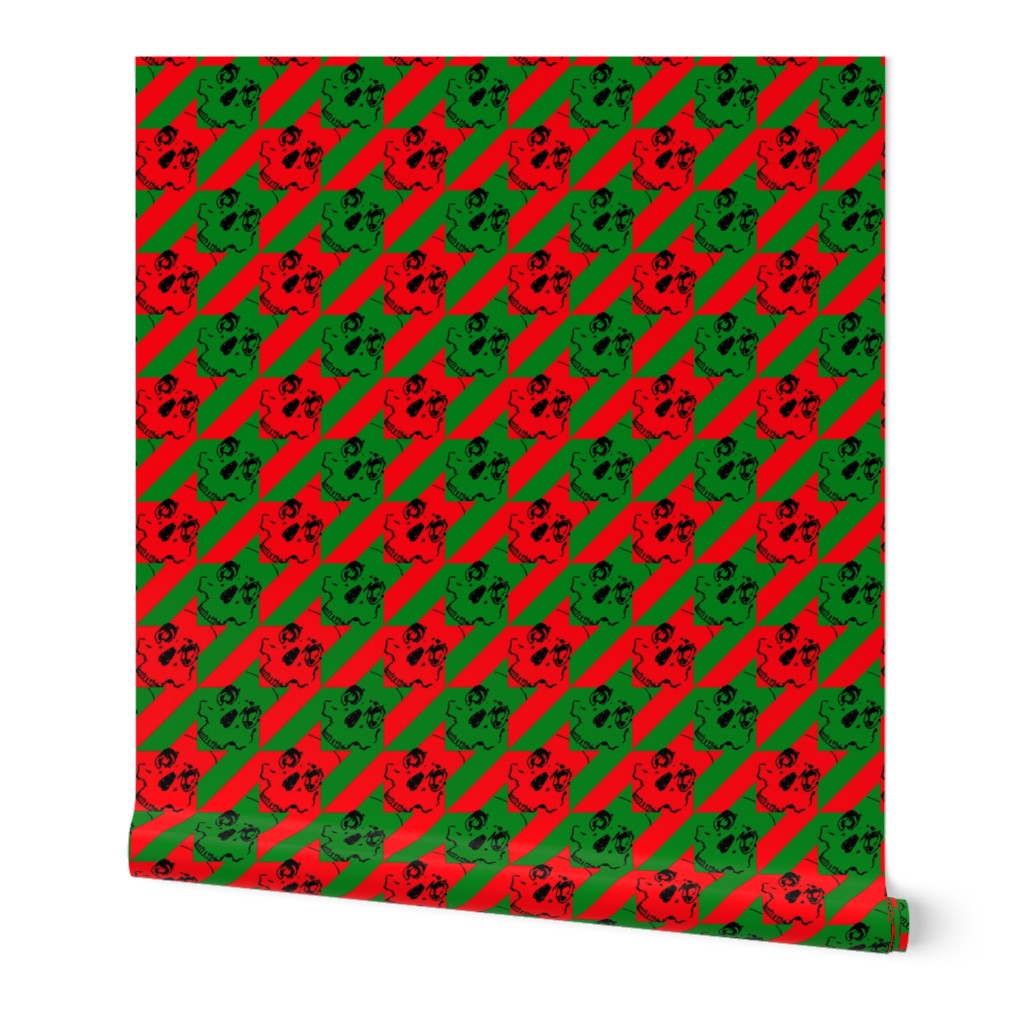 houndstooth of the dead christmas small 