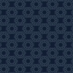 Traditional Indigo Blue Japanese Quilting Fabric Style