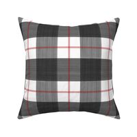 Double Buffalo Plaid in Black and Red