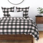 Double Buffalo Plaid in Black and Red