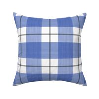 Double Buffalo Plaid in Blue and Black