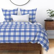 Double Buffalo Plaid in Blue and Black