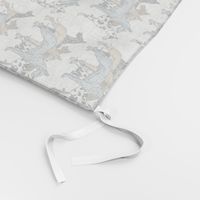 great dane colors on white background fabric