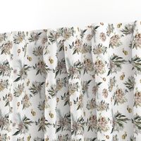 Winter Floral - Pine in Neutral Colors