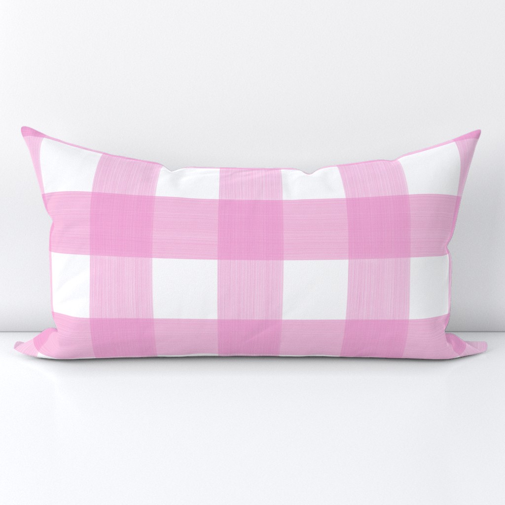  Pink 3" Buffalo Plaid