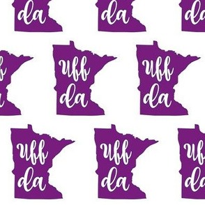 Purple Uff Da Minnesota