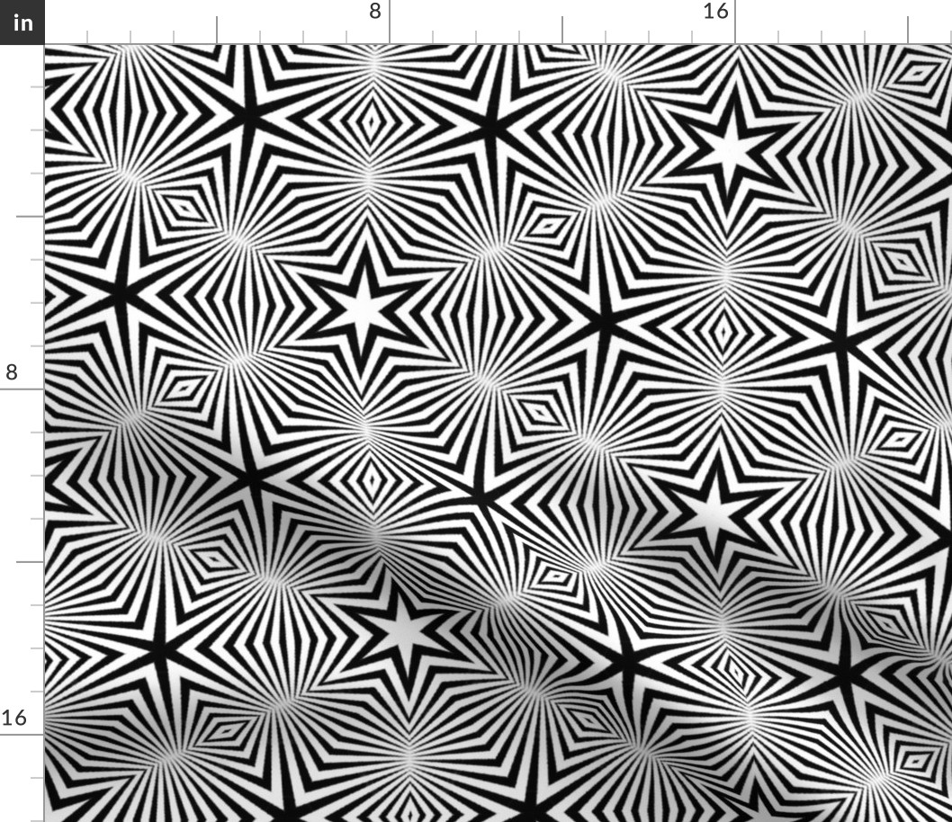 Starburst Op-Art