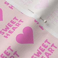 sweet heart - valentines- pink on pink