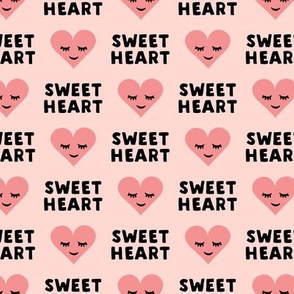 sweet heart - valentines- pink