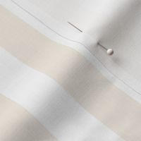 Basic 1" stripe Frostbite White