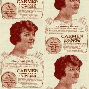 1918 Face Powder Cosmetics Ad