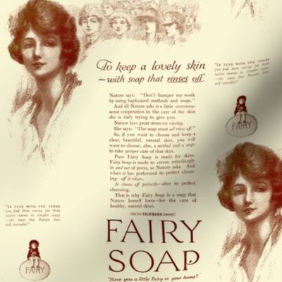 1918 Fairy Soap advertisement