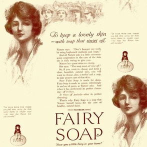 1918 Fairy Soap advertisement