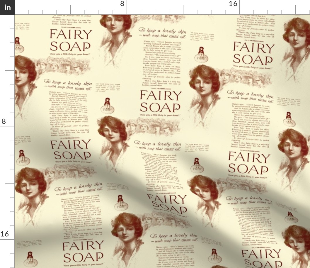 1918 Fairy Soap advertisement