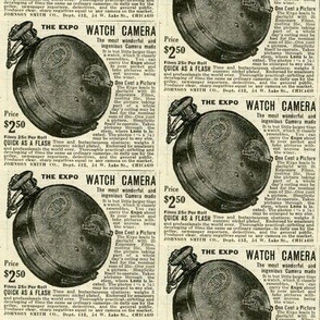 1918 Pocket Watch Camera advertisemen