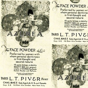 1918 Face Powder Beauty Advertisement